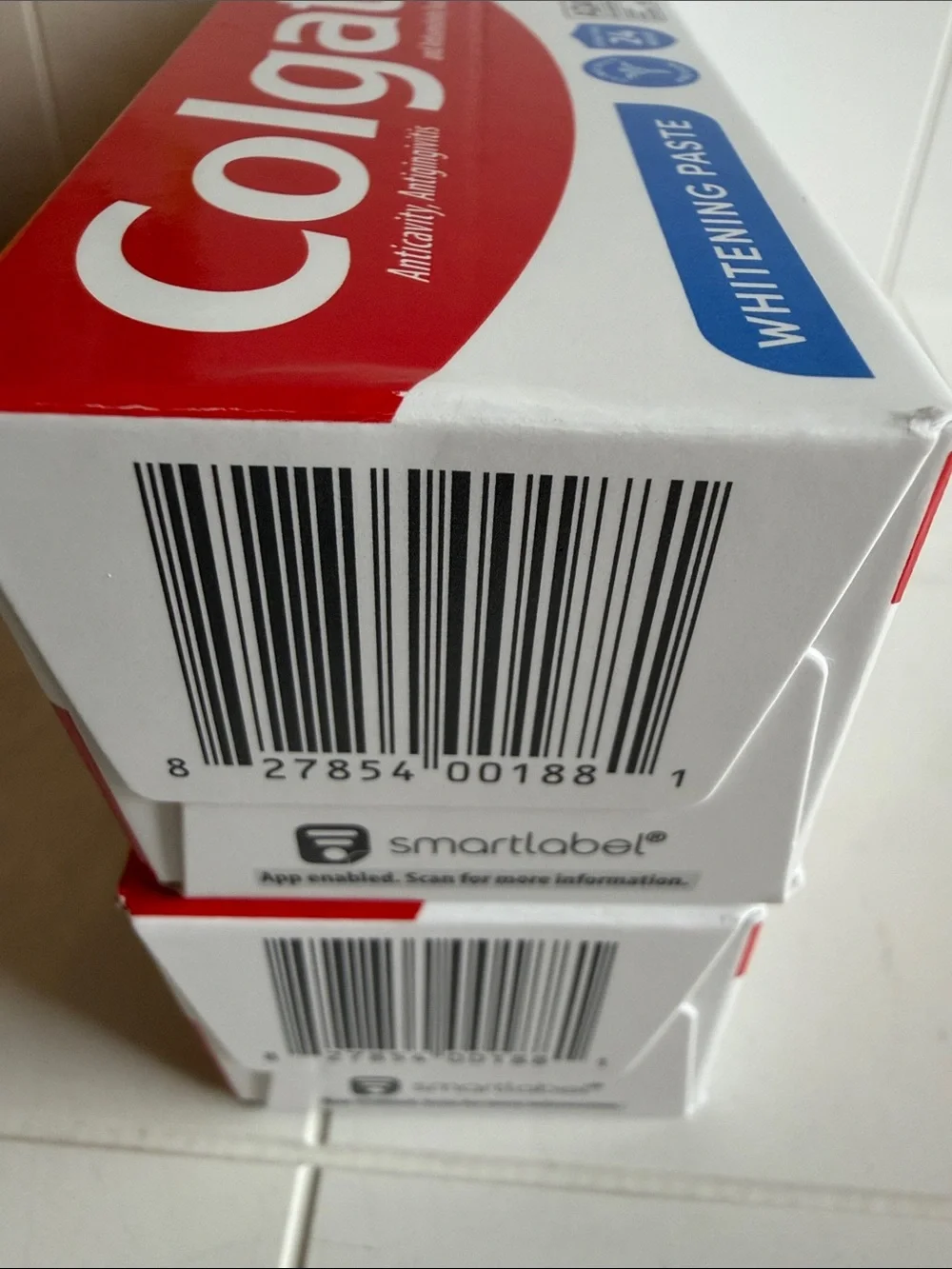 Colgate Total Active Prevention Toothpaste  Whitening Paste Set of 2!  5.1 Oz